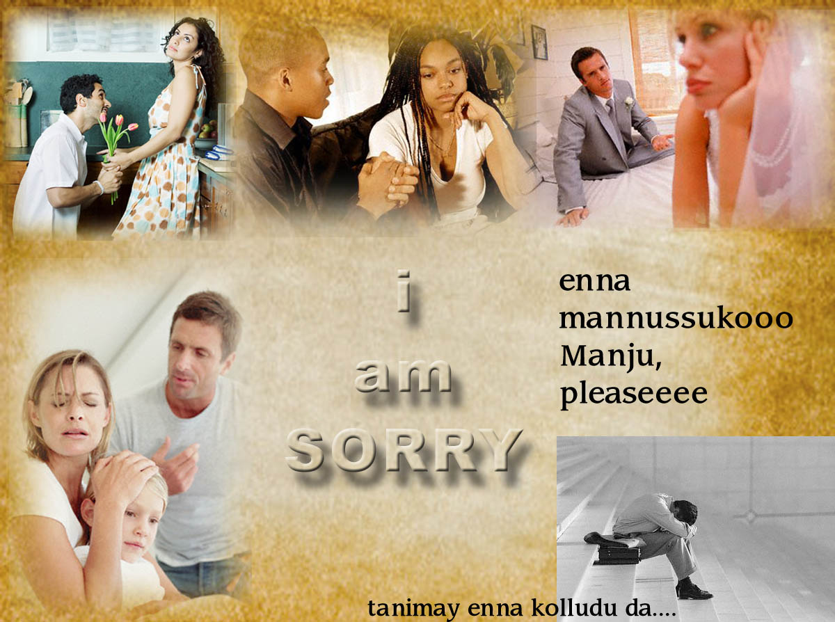 i am sorry Manju