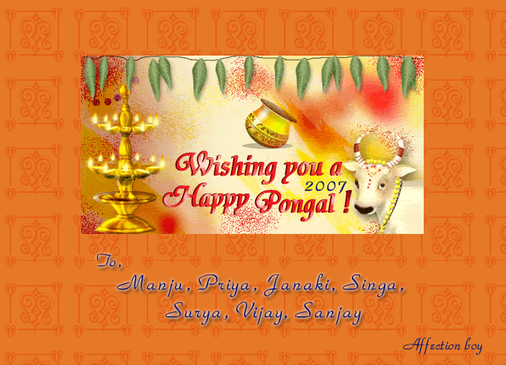 Happy Pongal
