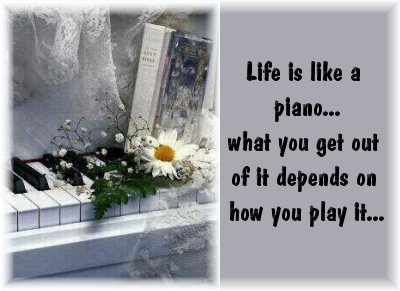 life is a piano