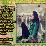 36 love is not a game